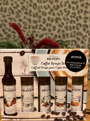 Monin Coffee Syrups Set 